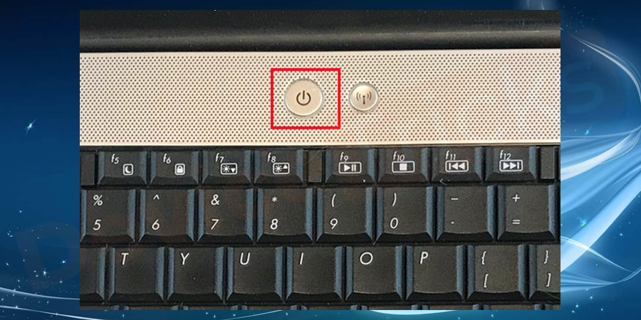 Press-and-hold Power button three times to forcefully shut down your system.