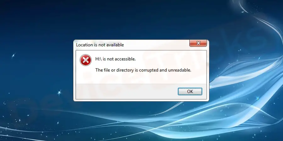Overview of the File or Directory is Corrupted and Unreadable Error (Code 0x80070570)