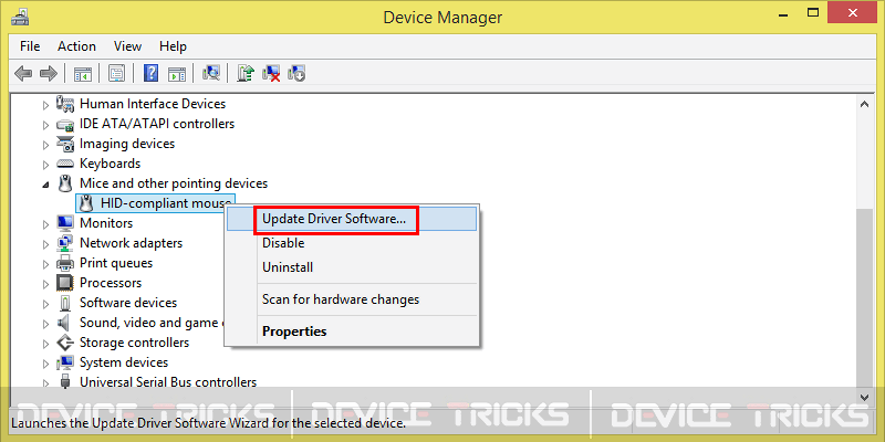 How to fix Device not migrated on Windows 10? Update Driver Software