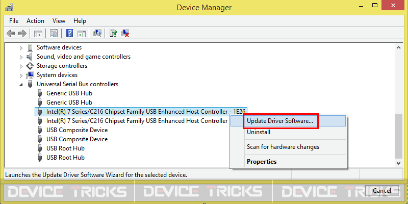 How to fix Device not migrated on Windows 10? Update Driver Software