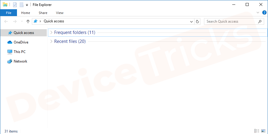 Open the “File Explorer” on that computer by searching it on the ‘Cortana search bar’ or by pressing “Win+E” on the keyboard. 