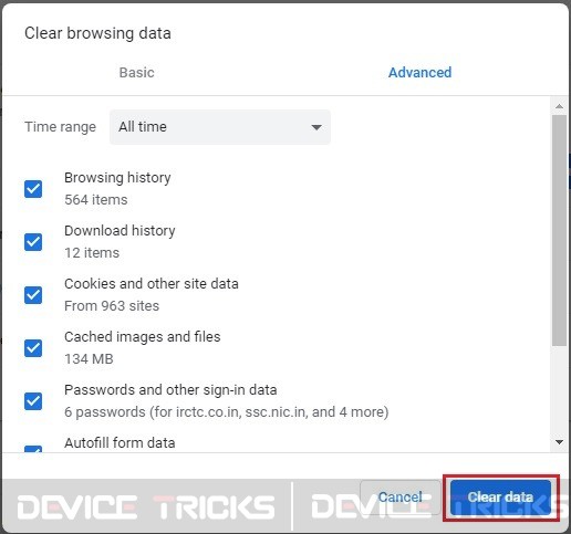 How to fix ERR_NETWORK_CHANGED Error?