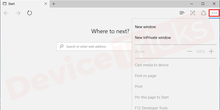 And then, click on the ‘Tool’ icon located at the top right of the page.