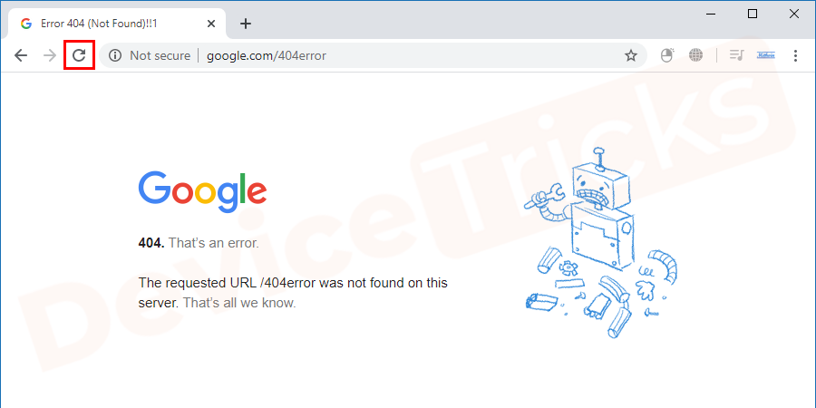 Refresh the Page