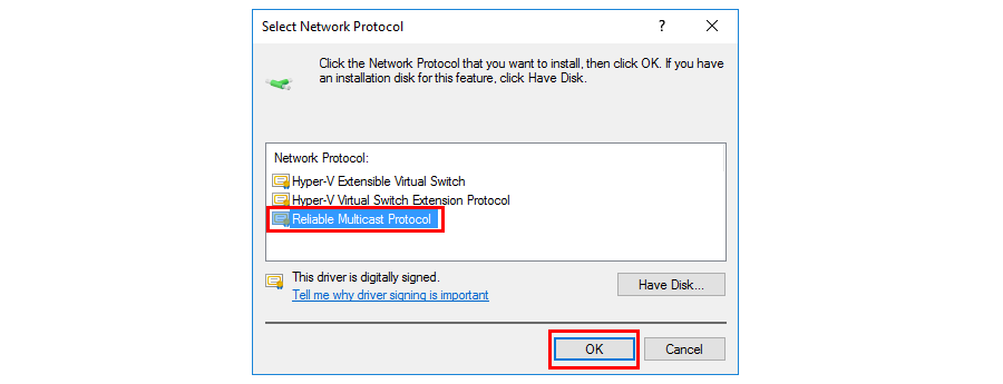 Reset TCP/IP to fix error code 0x80070035
