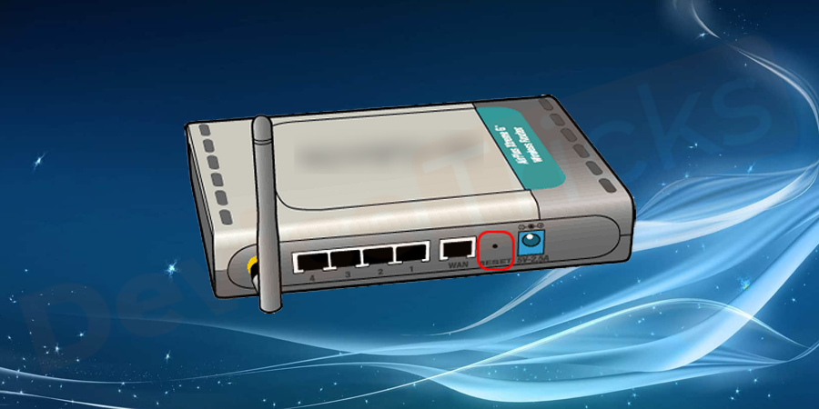 Disconnect all the peripherals from your router and then turn it back and look for the reset button.