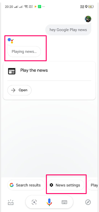 Google Assistant Gets 'Your News Update' Feature to Read Out Your News Feed