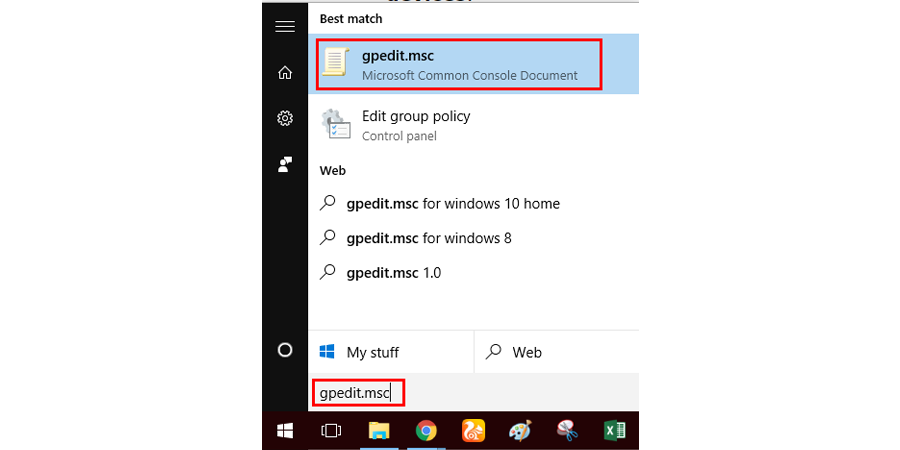 Use gpedit.msc to fix 0x80070035 error