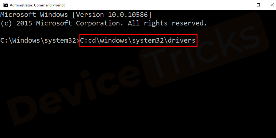 C:cd\windows\system32\drivers