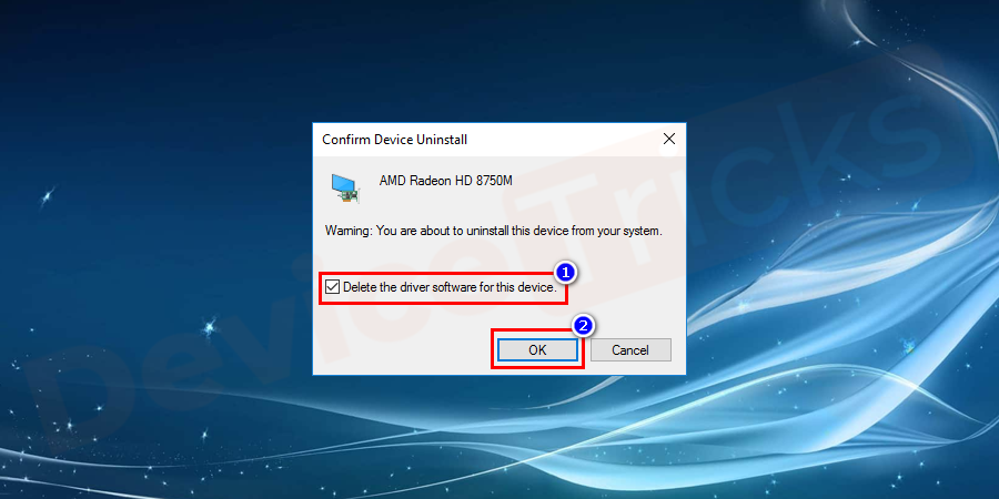 radeon settings thread stuck in device driver error