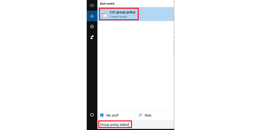 Edit Group Policy