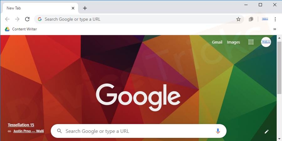 Launch Google Chrome, and click the Customize and control button.