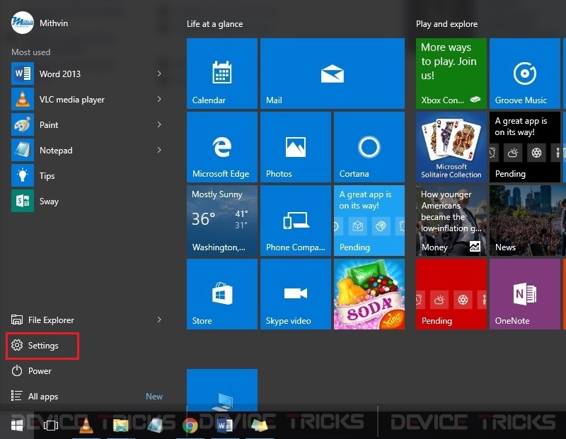 Check for viruses