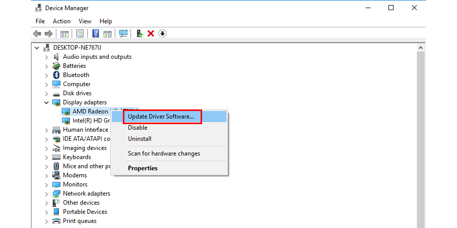 Update Driver