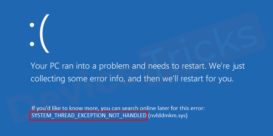 How to Fix System Thread Exception Not Handled 0x0000007E Error?