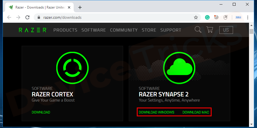 Razer Synapse Download Windows 10