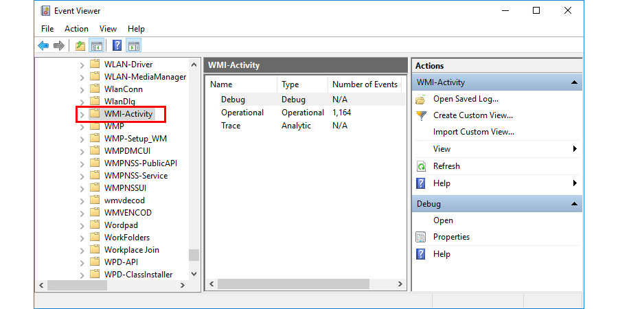 WMI-Activity