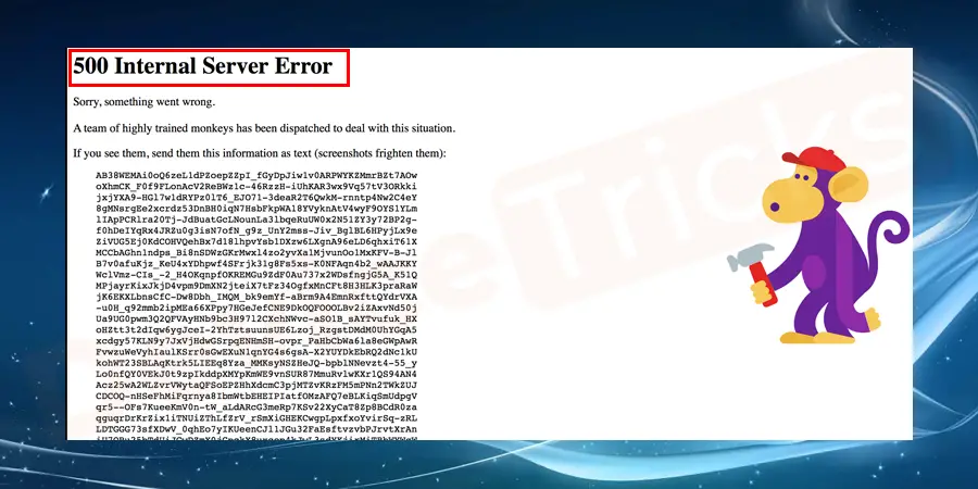 Failed to fix YouTube 500 Internal Server Error? Try these methods