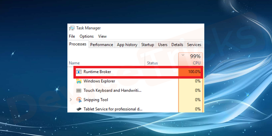 How to Fix Runtime Broker High CPU Usage Error on Windows 10?