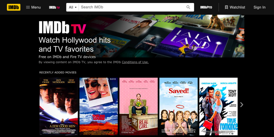 Top Free Movie Streaming Website