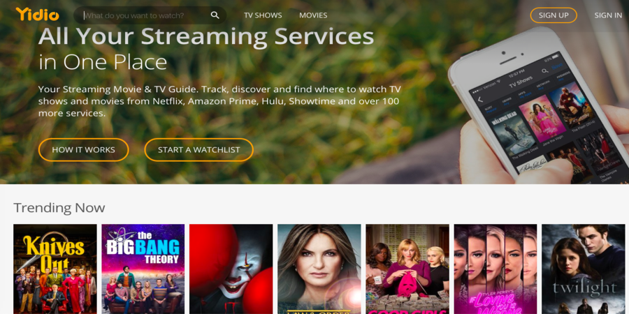 Free Movie Streaming site