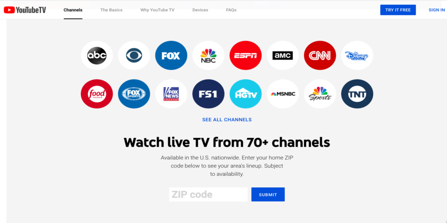 YouTube TV- Stream Free Movies Online