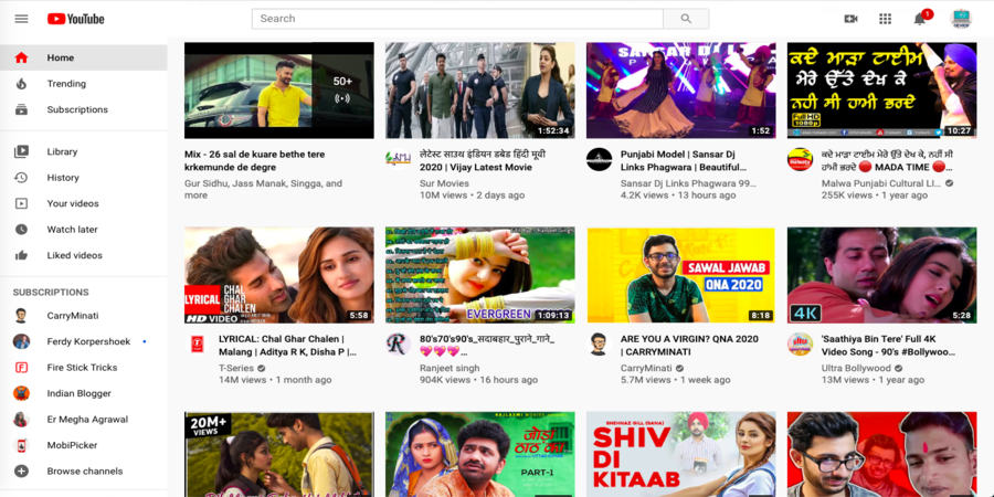 YouTube- Watch TV shows online free 