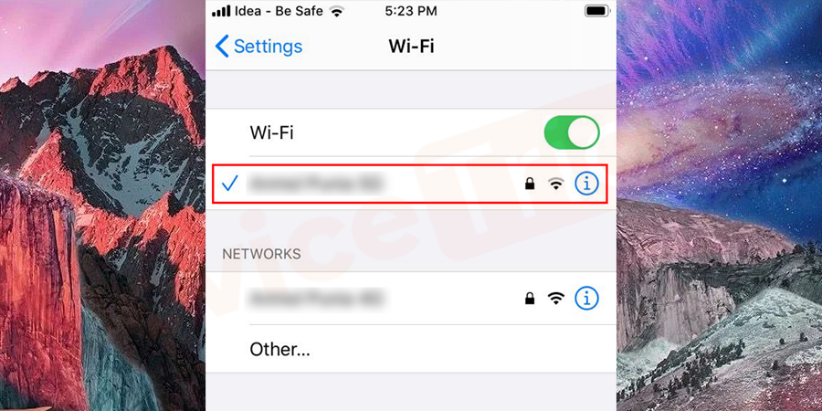 choose your network