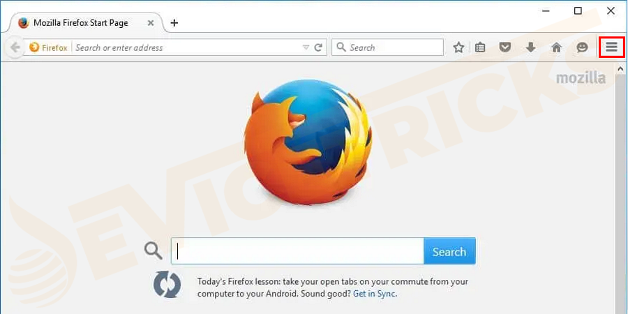 Click on the 3-bar menu at the right side corner to open Menu.