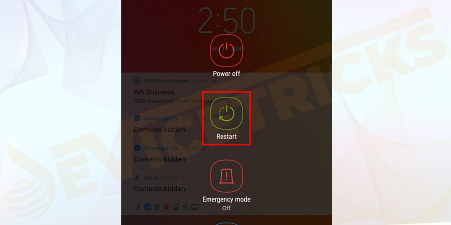 Reboot Your Device