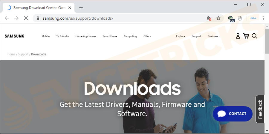 Here you need to visit the driver’s manufacturer website then download the essential drivers. Check if the downloaded file is compressed> then extract the driver file.