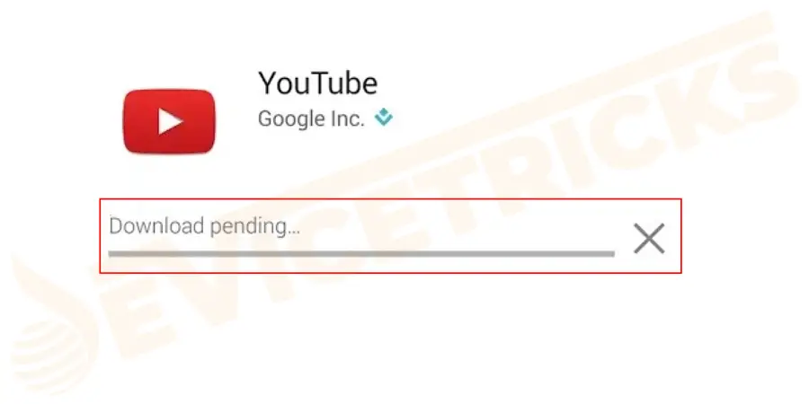 What is Google Play Store Download Pending Error?