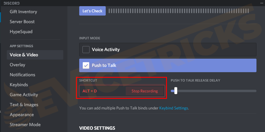 And under Shortcut > record a key-bind > hit the desired key.