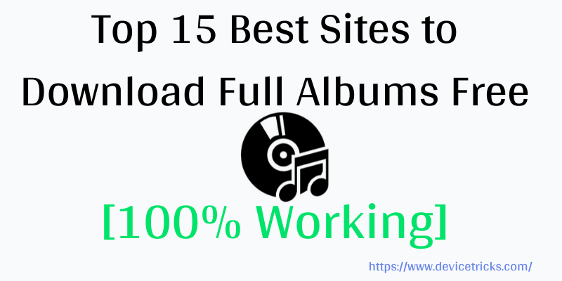 how to get free album downloads