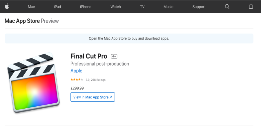 Final Cut Pro X- Free Professional Video editing Software