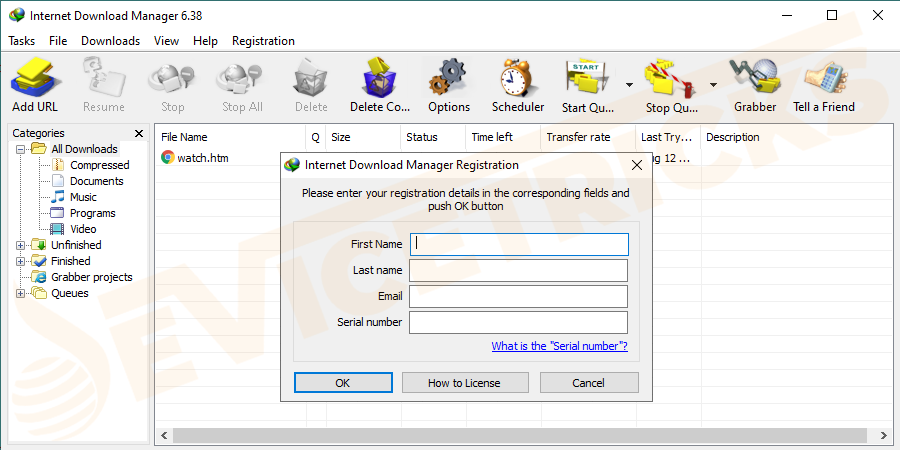 idm register crack serial key download 2014