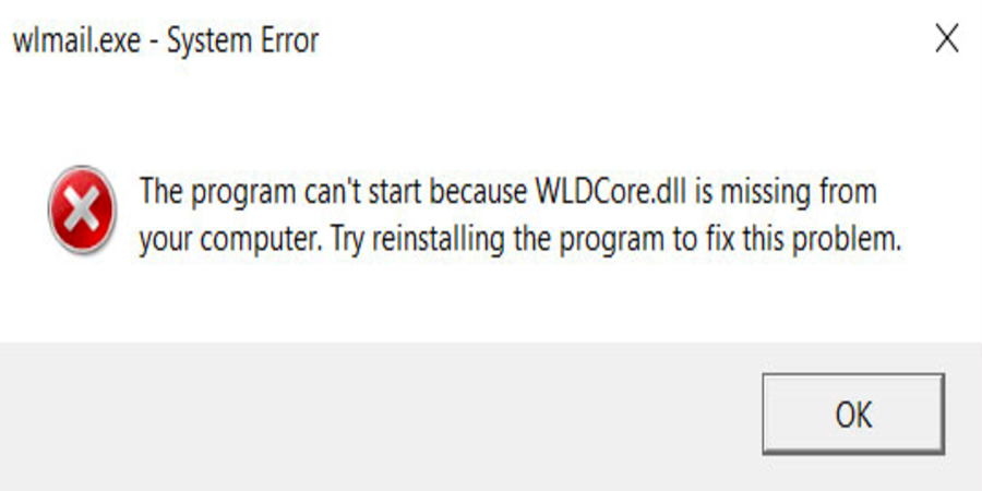 Wldcore.Dll Missing or Not Found Error