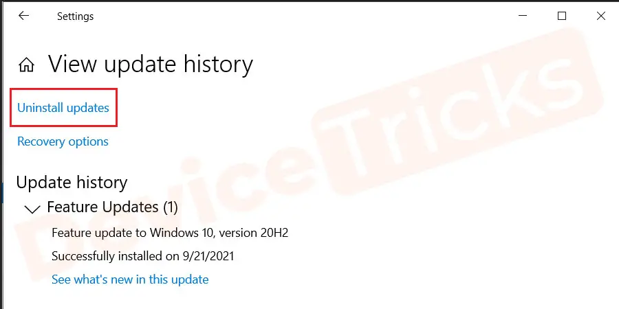 Fix Black screen error Windows 11